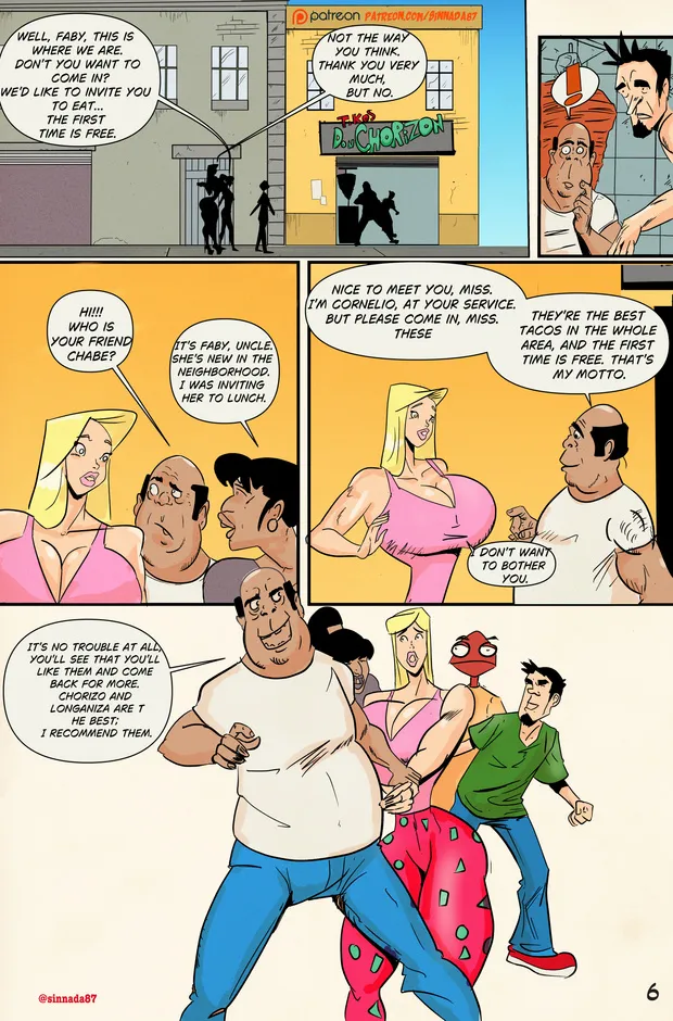 FABIOLA SANTOYO CRONICLES CHAPTER I takos don chorizon page 8 full