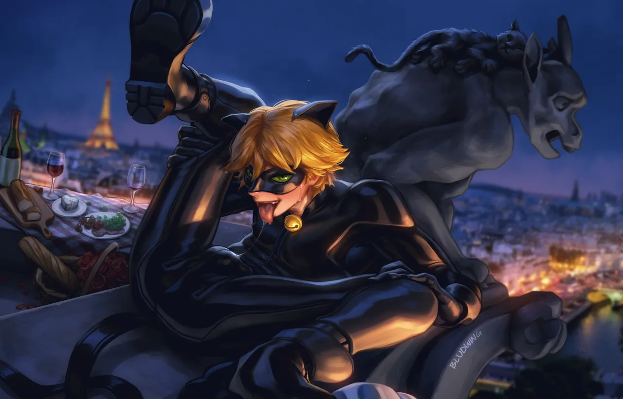 Term 74 - Chat-noir, Sleepover, Wise-Lycaon page 2 full