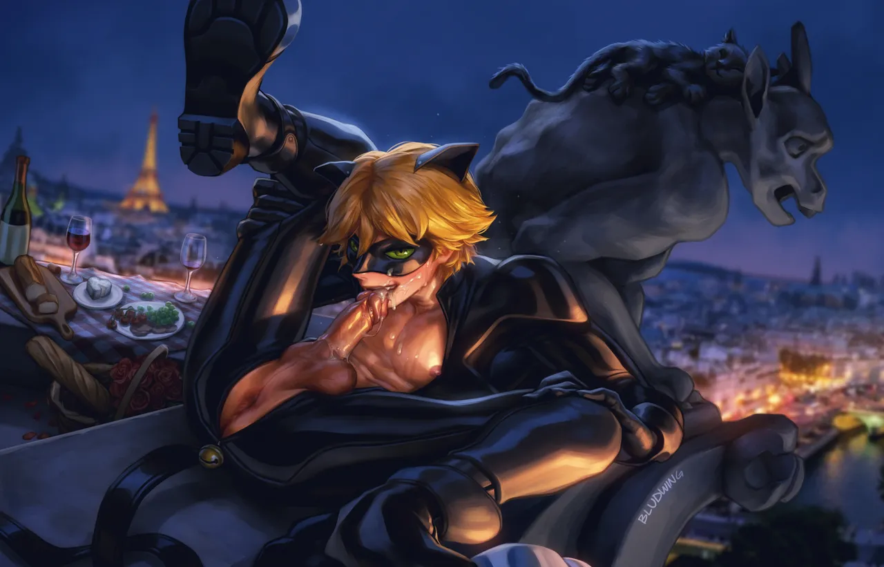 Term 74 - Chat-noir, Sleepover, Wise-Lycaon page 6 full