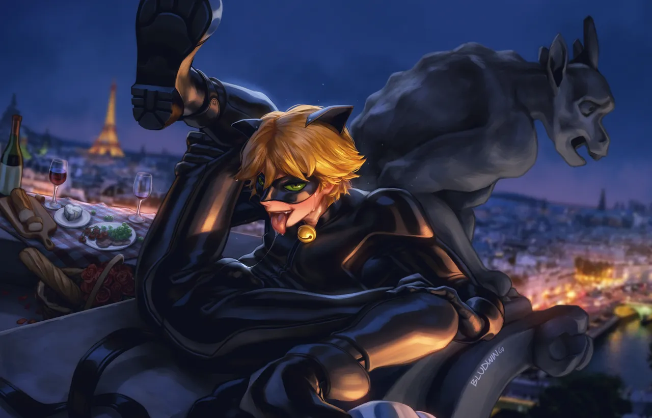 Term 74 - Chat-noir, Sleepover, Wise-Lycaon page 7 full