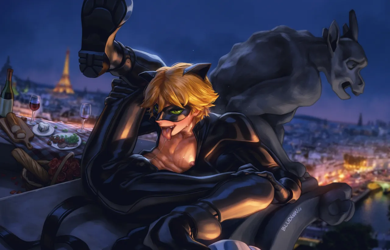 Term 74 - Chat-noir, Sleepover, Wise-Lycaon page 8 full