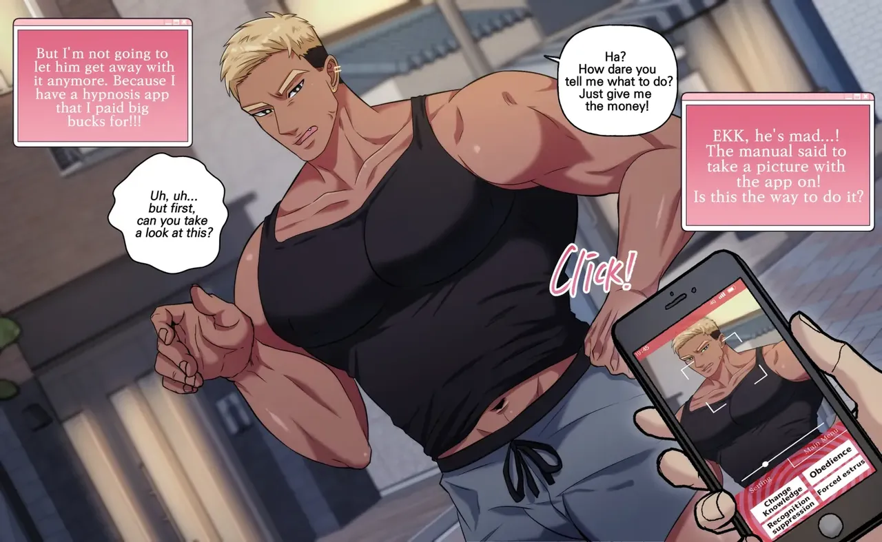 Hot Guy of the Month – Gyaru Bully Hypnosis page 4 full
