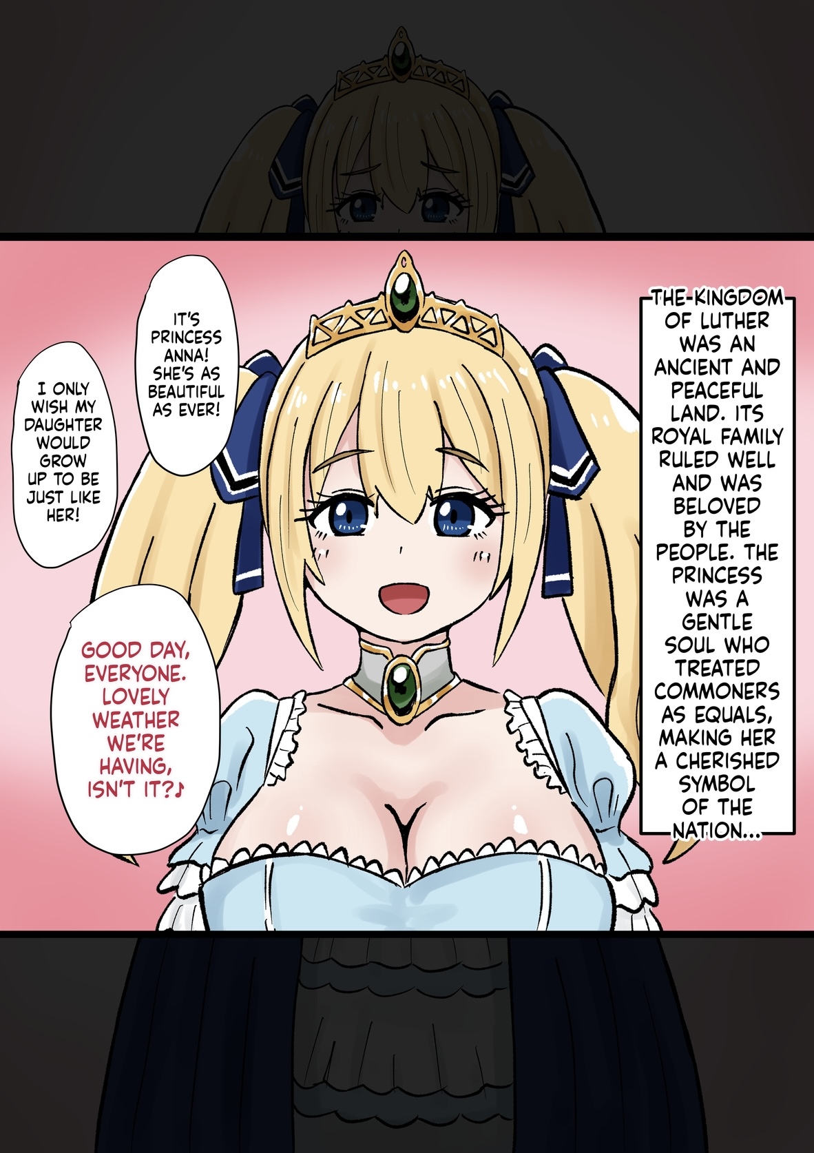 A princess of a defeated nation, stripped of her limbs, her human dignity, and everything else. page 2 full
