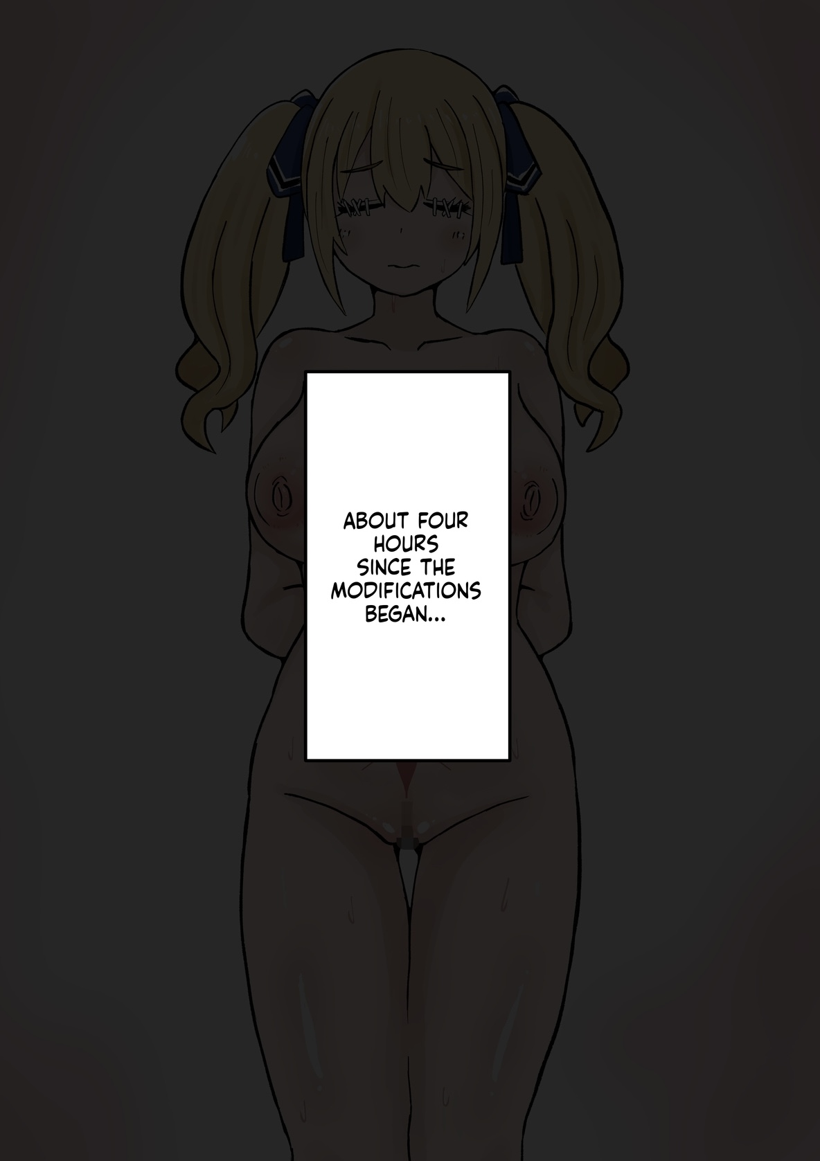 A princess of a defeated nation, stripped of her limbs, her human dignity, and everything else. page 8 full