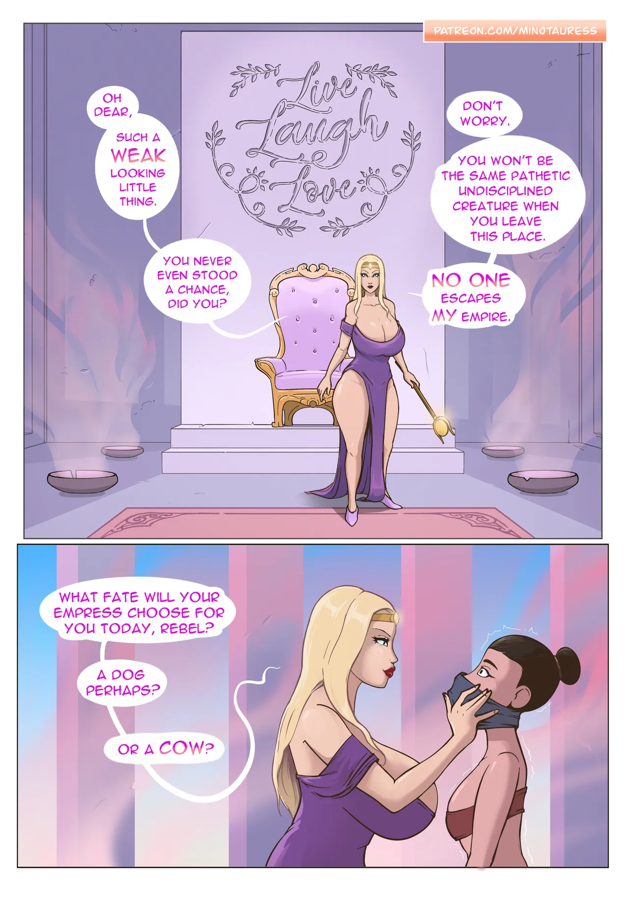 THE MINOTAURESS: PART V page 3 full