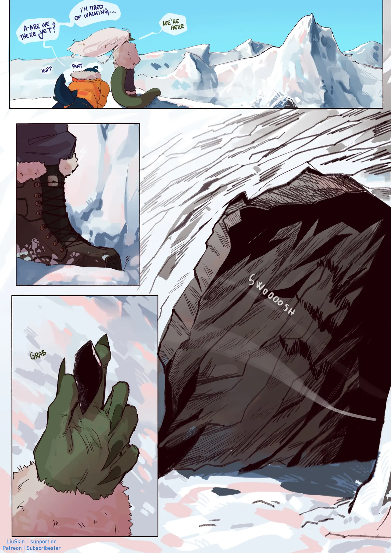 Trip in the Mountains: The King is Here page 9 full