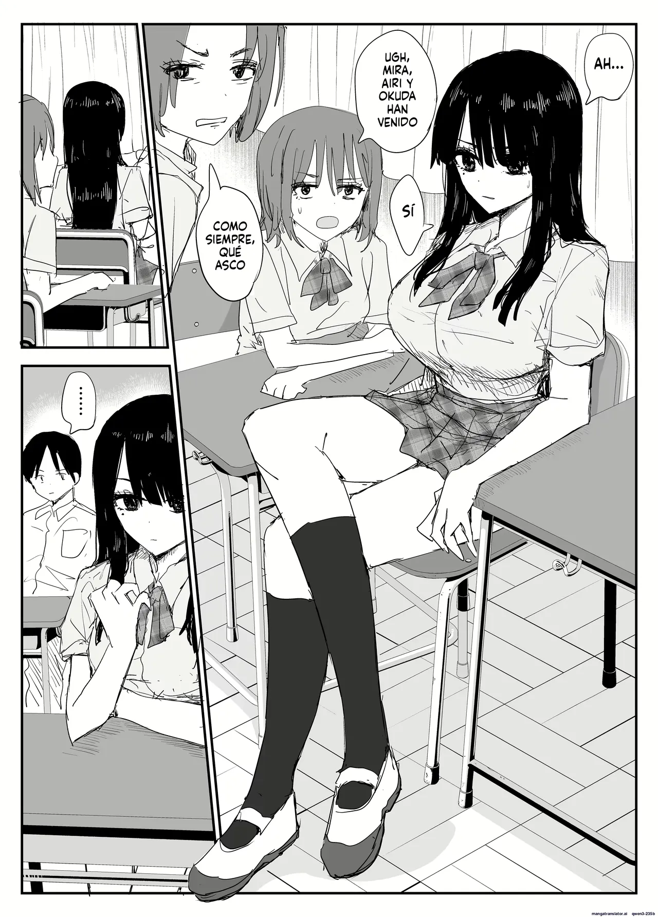 Oshiego Kiss Hame Nikki ~Deka Chichi Deka Nyuurin “Oshiego” to Berochuu Daekki Koukan Sex~｜Diario de Fesos Forzados con mi Alumna ~Sexo de intercambio de Saliva y Besos Franceses con una “Alumna” con Tetas y Areolas Enormes~ page 4 full