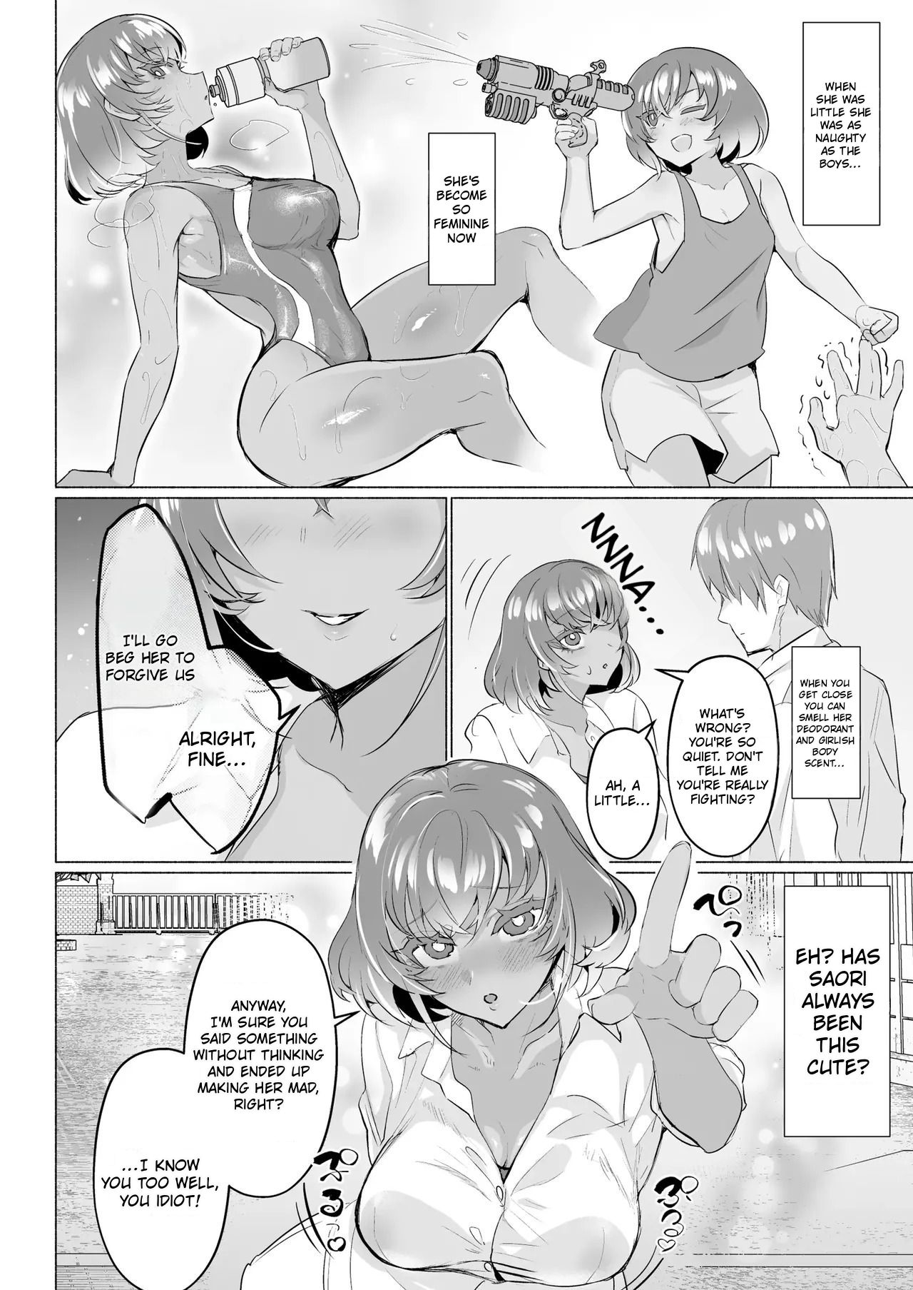 Seiso Kanojo no Noumiso ga Nietagiru Futanari Kintama ni Okasarete Osananajimi kara Kaasan made Shuui no Mesu Subete Kuichirakasu Yarichin Osu ni Natteru... page 8 full