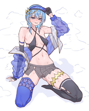 Swimsuit Suisei cover