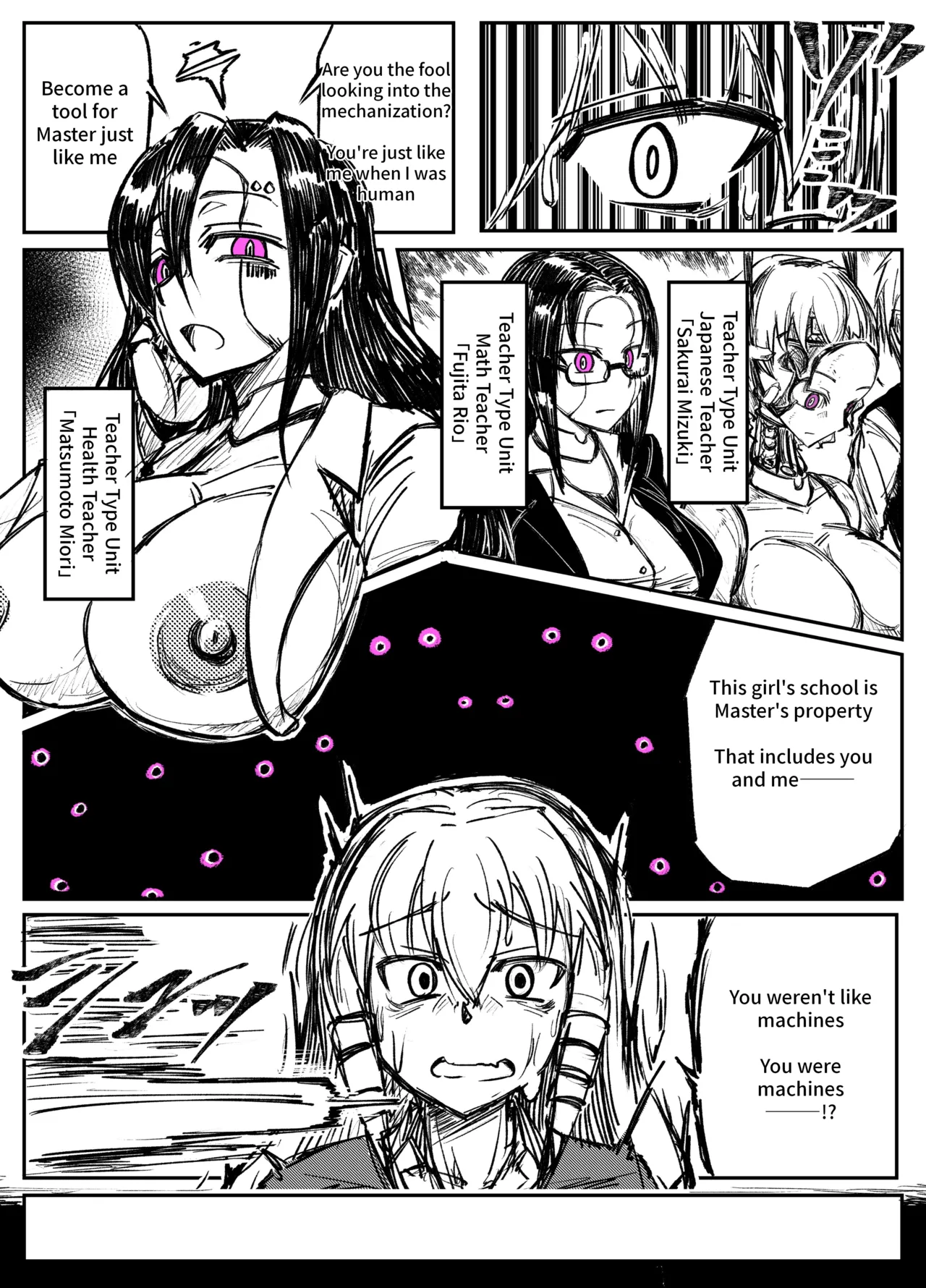 Girls School Mechanization Manga 1-7 page 3 full
