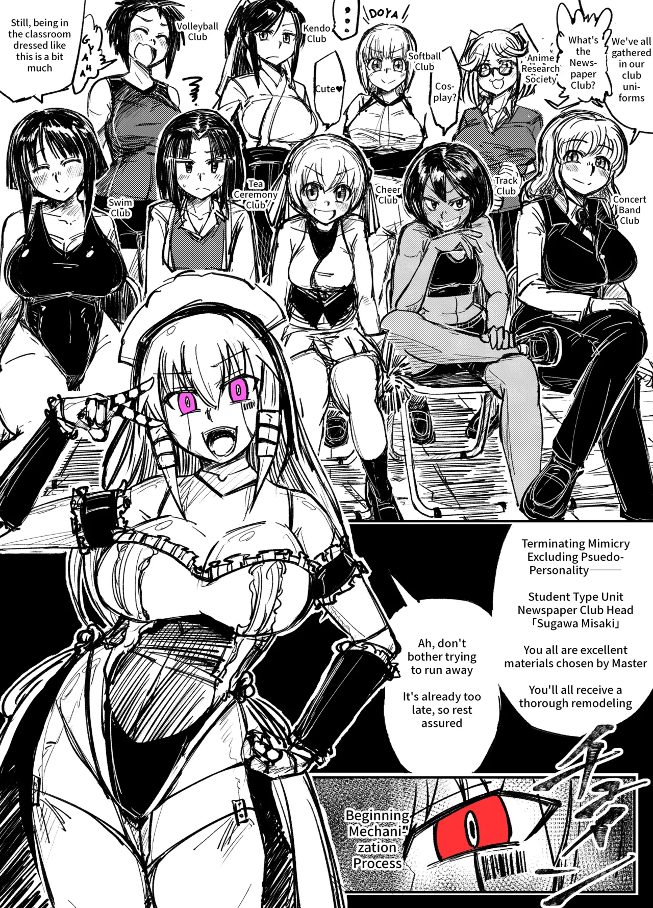 Girls School Mechanization Manga 1-7 page 5 full