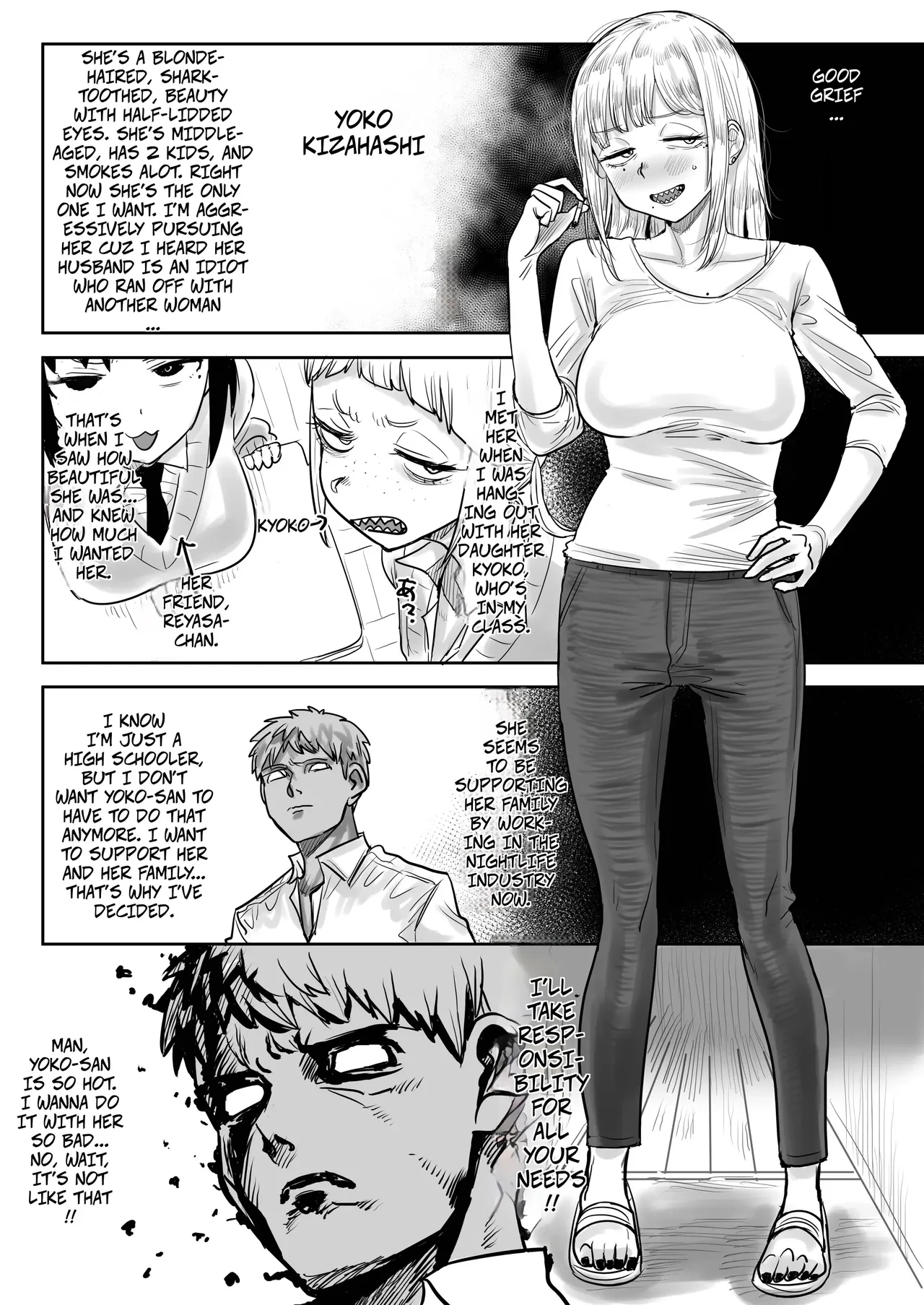 Cute, Shark-toothed Yoko-san - Gizaba de Kawaii Youko-san page 5 full