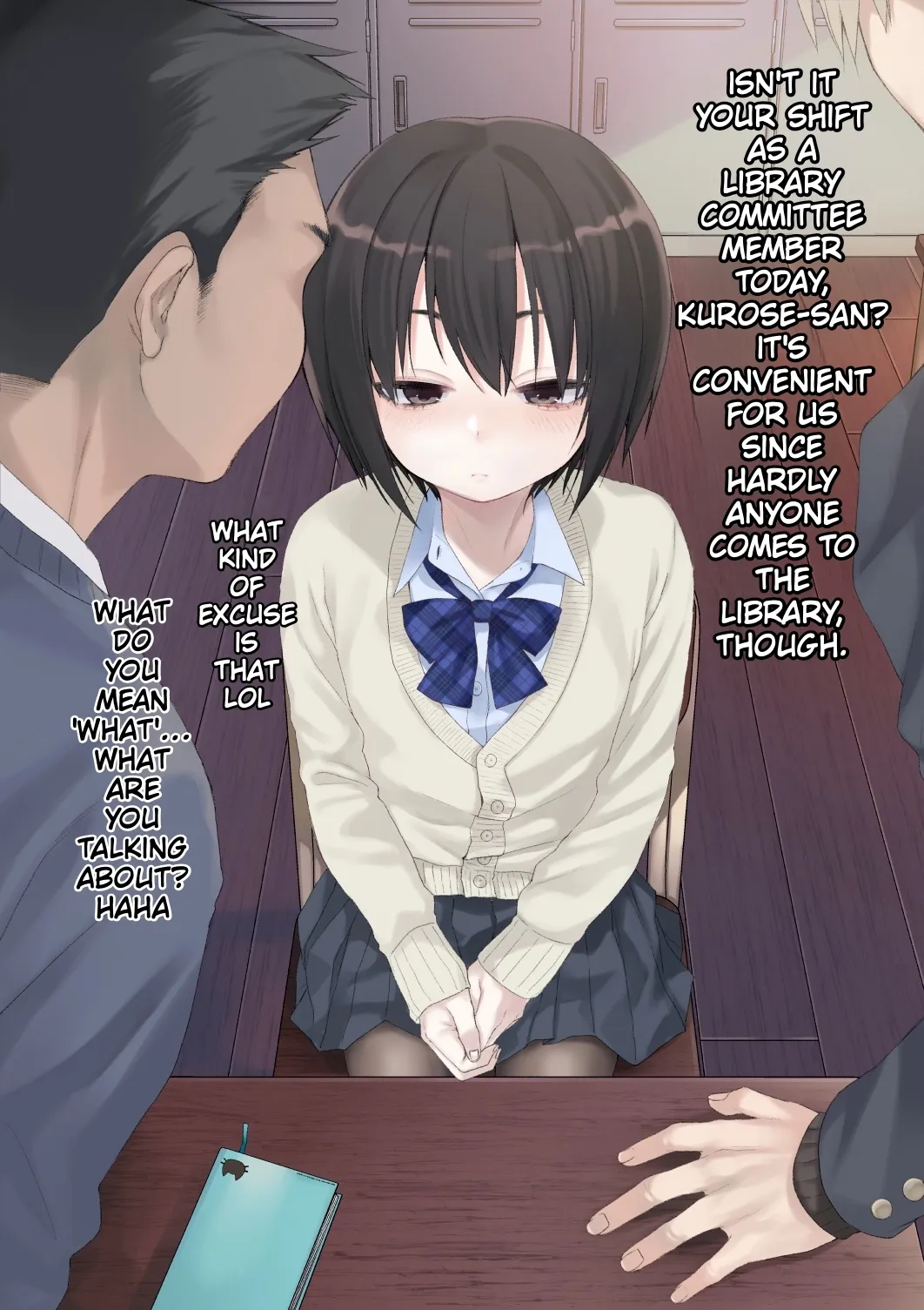 Quiet Kurose-san Does Whatever We Say: School Life Edition page 2 full