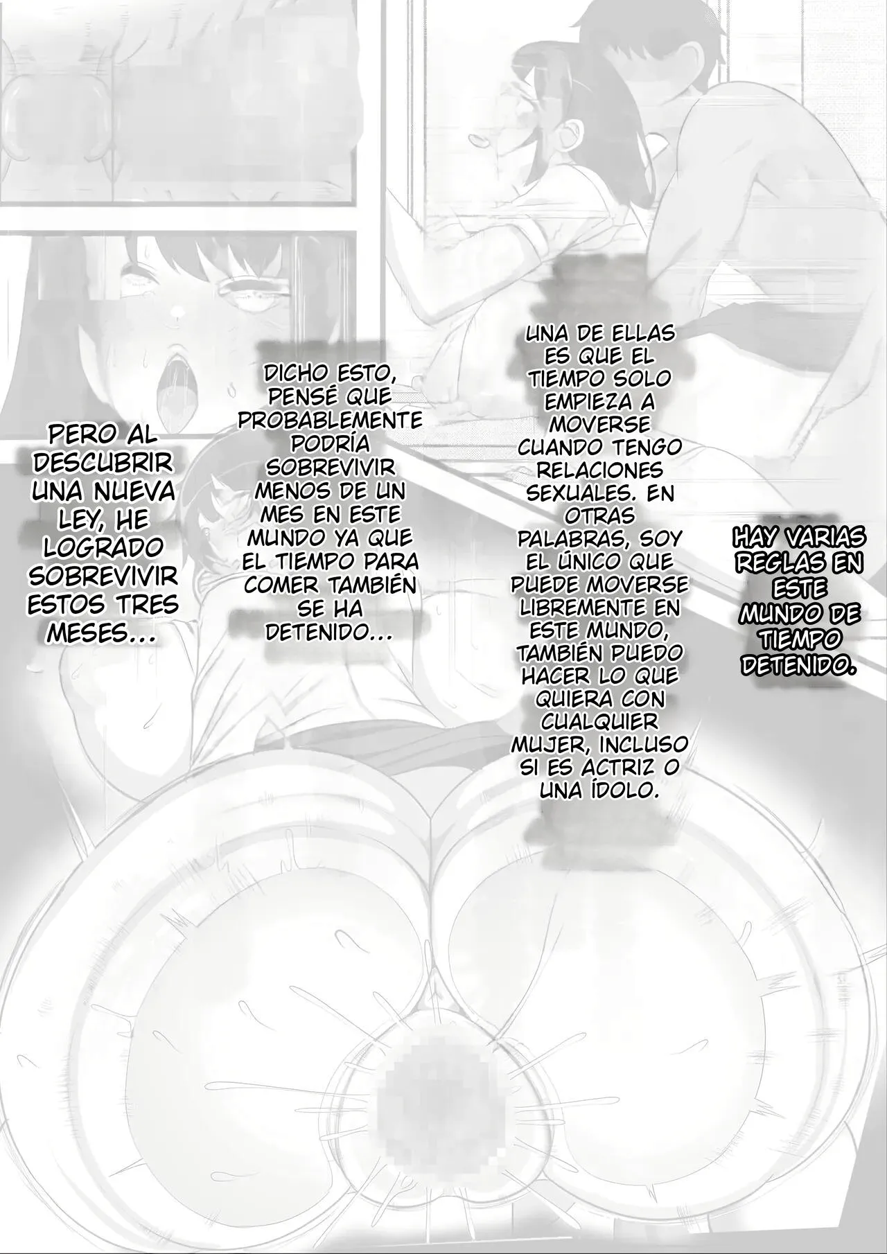 Ore ga Koki Sute SEX Shiteiru Aidaigai Jikan Teishi 2｜El Tiempo se Detiene, Excepto cuando Tengo SEXO 2 page 9 full