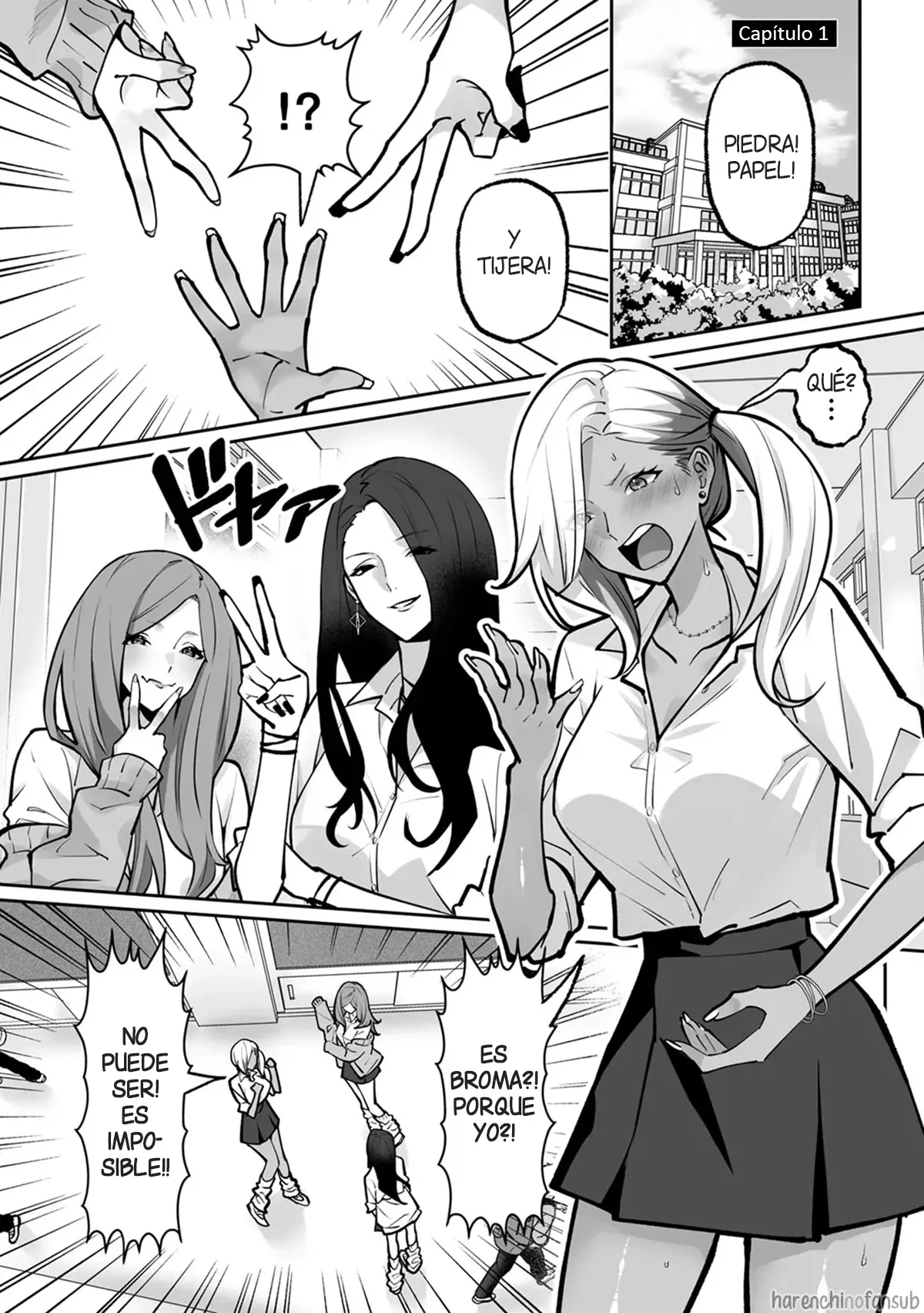 Love Gal Trinity! ~Batsu Game kara Hajimaru Suki Suki Sex~ Chap.1 | Trio de Gals Enamoradas! ~Sexo amoroso que empezo como juego de castigo~ page 2 full