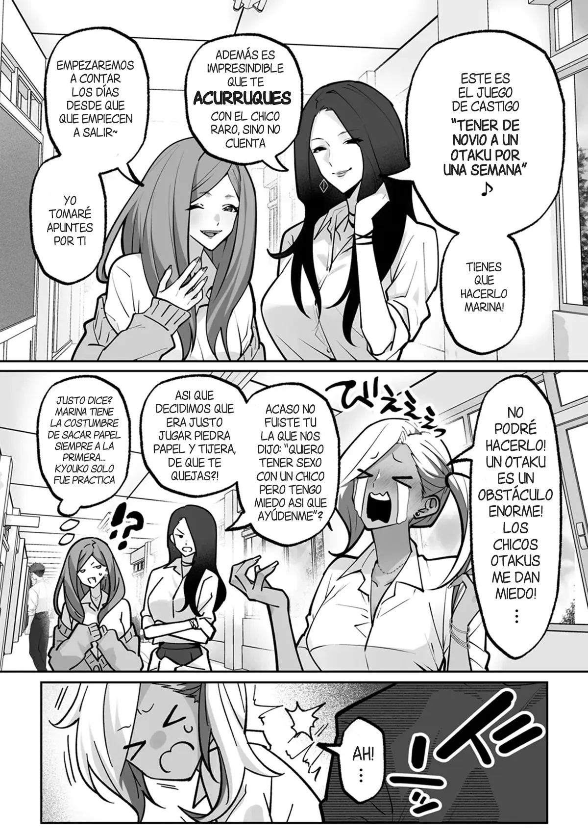Love Gal Trinity! ~Batsu Game kara Hajimaru Suki Suki Sex~ Chap.1 | Trio de Gals Enamoradas! ~Sexo amoroso que empezo como juego de castigo~ page 3 full