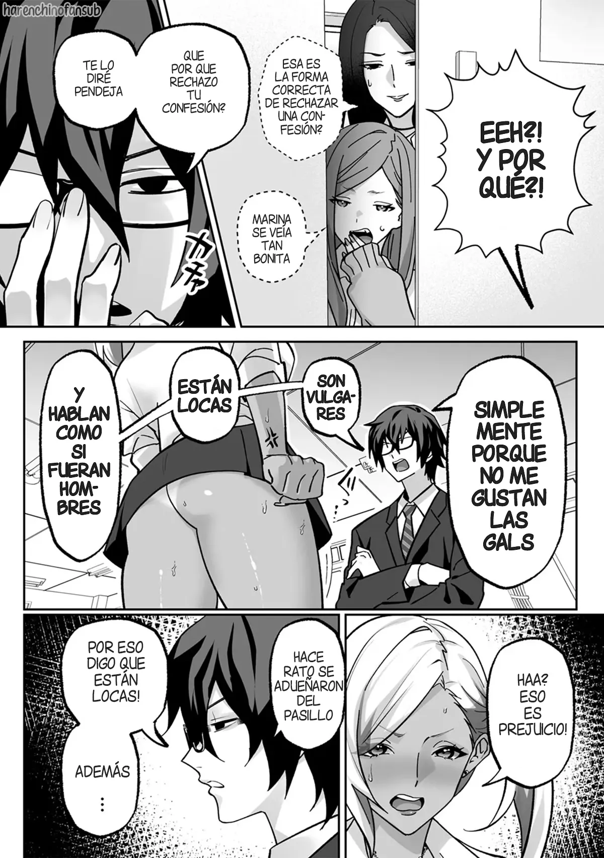 Love Gal Trinity! ~Batsu Game kara Hajimaru Suki Suki Sex~ Chap.1 | Trio de Gals Enamoradas! ~Sexo amoroso que empezo como juego de castigo~ page 7 full