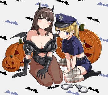 占いギャル ハロウィンコスプレ（イラスト） cover