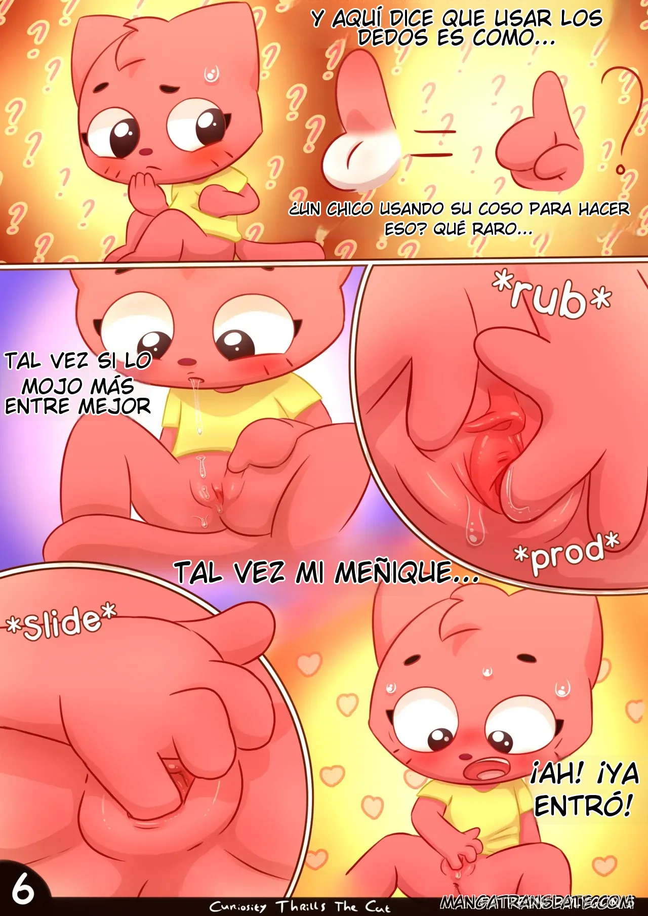 Playkids comic, Curiosity Thrills The Cat page 7 full