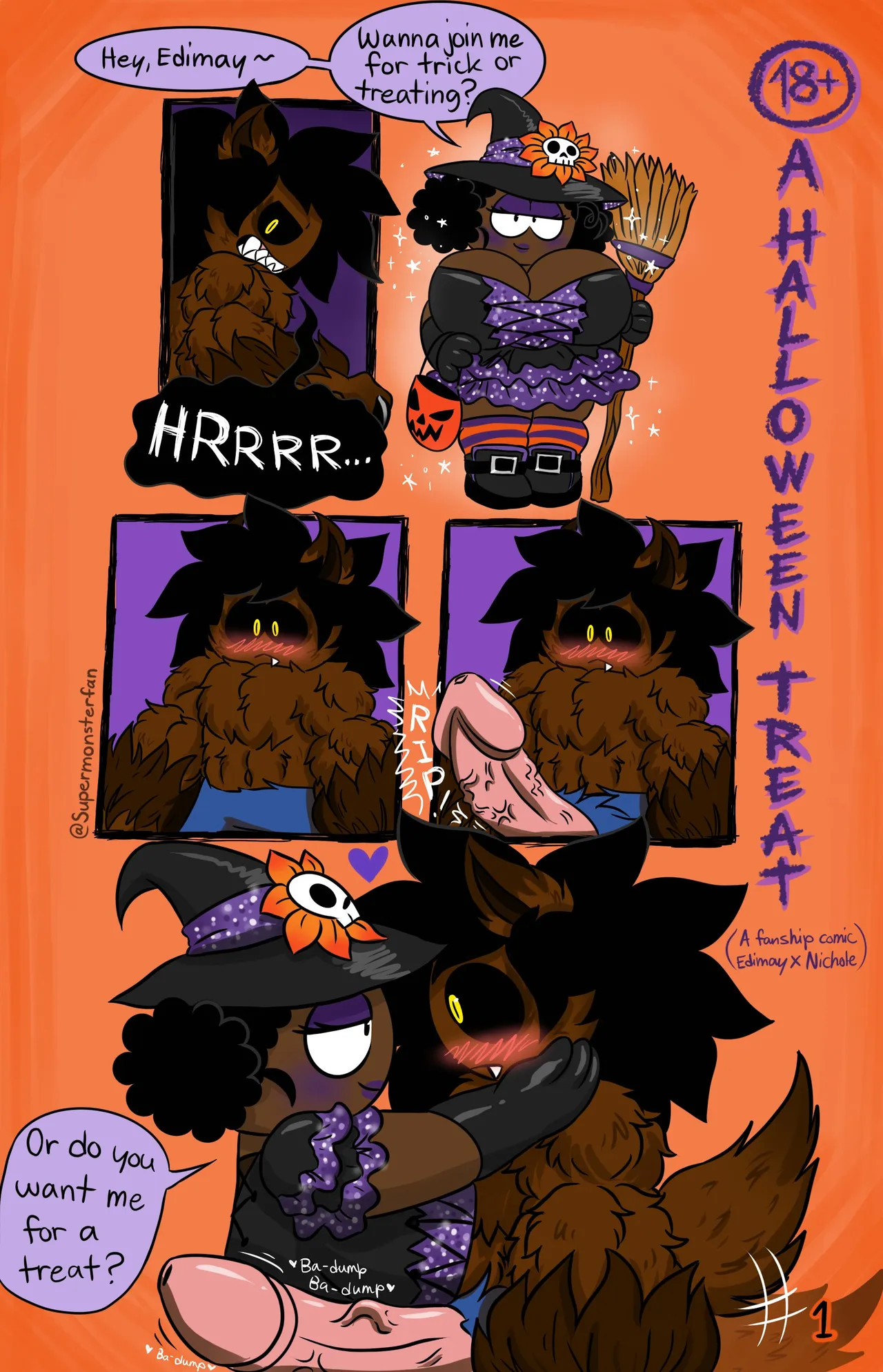 A Halloween Treat page 1 full