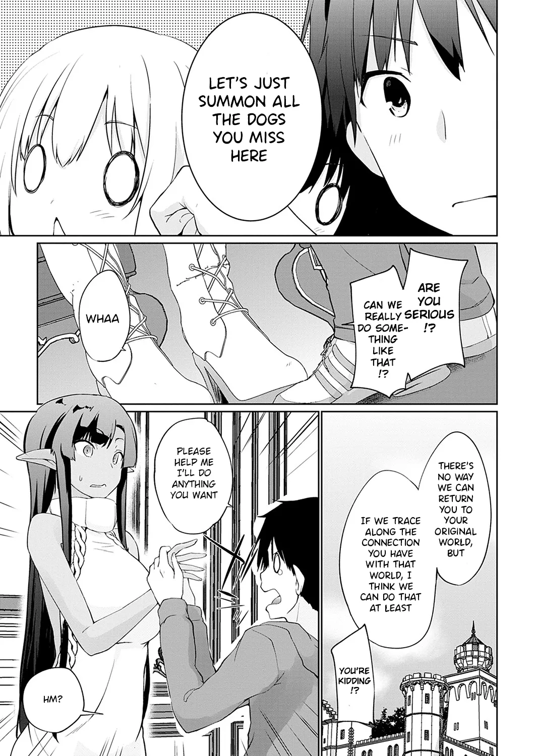 Isekai ni Shoukansaretara Zenin Do M Toka...Chotto Imi ga Wakaranai Ch.10 + extra page 3 full