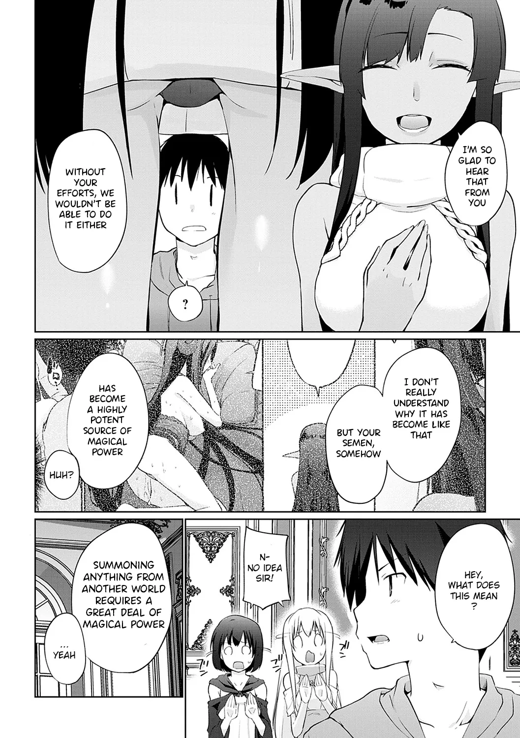 Isekai ni Shoukansaretara Zenin Do M Toka...Chotto Imi ga Wakaranai Ch.10 + extra page 4 full
