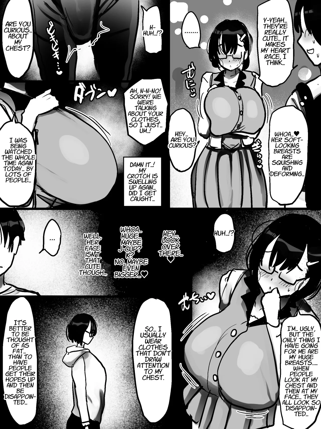 Net de Shiriatta Jimi Megane Bakunyuu to Otomodachi Koubi Shichau Hanashi | Friend Sex with the Huge-Breasted Plain Bespectacled Babe I Met Online page 8 full