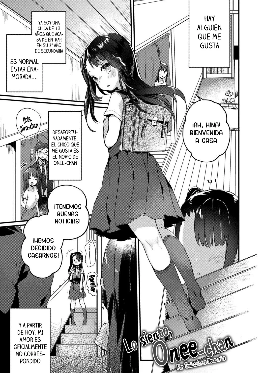 Gomen ne Onee-chan | Lo siento, Onee-chan page 1 full