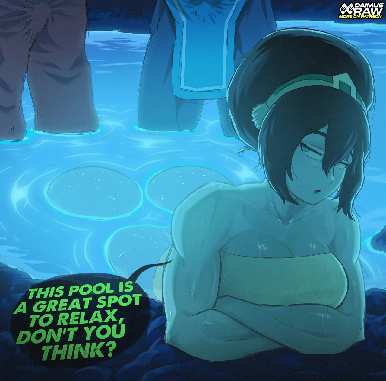 Toph and Katara page 1 full