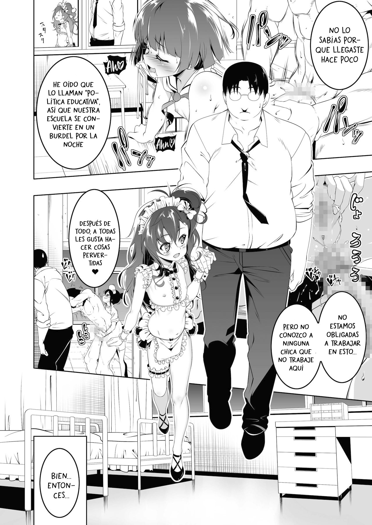 Gakkou Tokidoki Sex Ya-san 2-jikanme | Por las noches la escuela se vuelve un burdel, 2da clase page 9 full