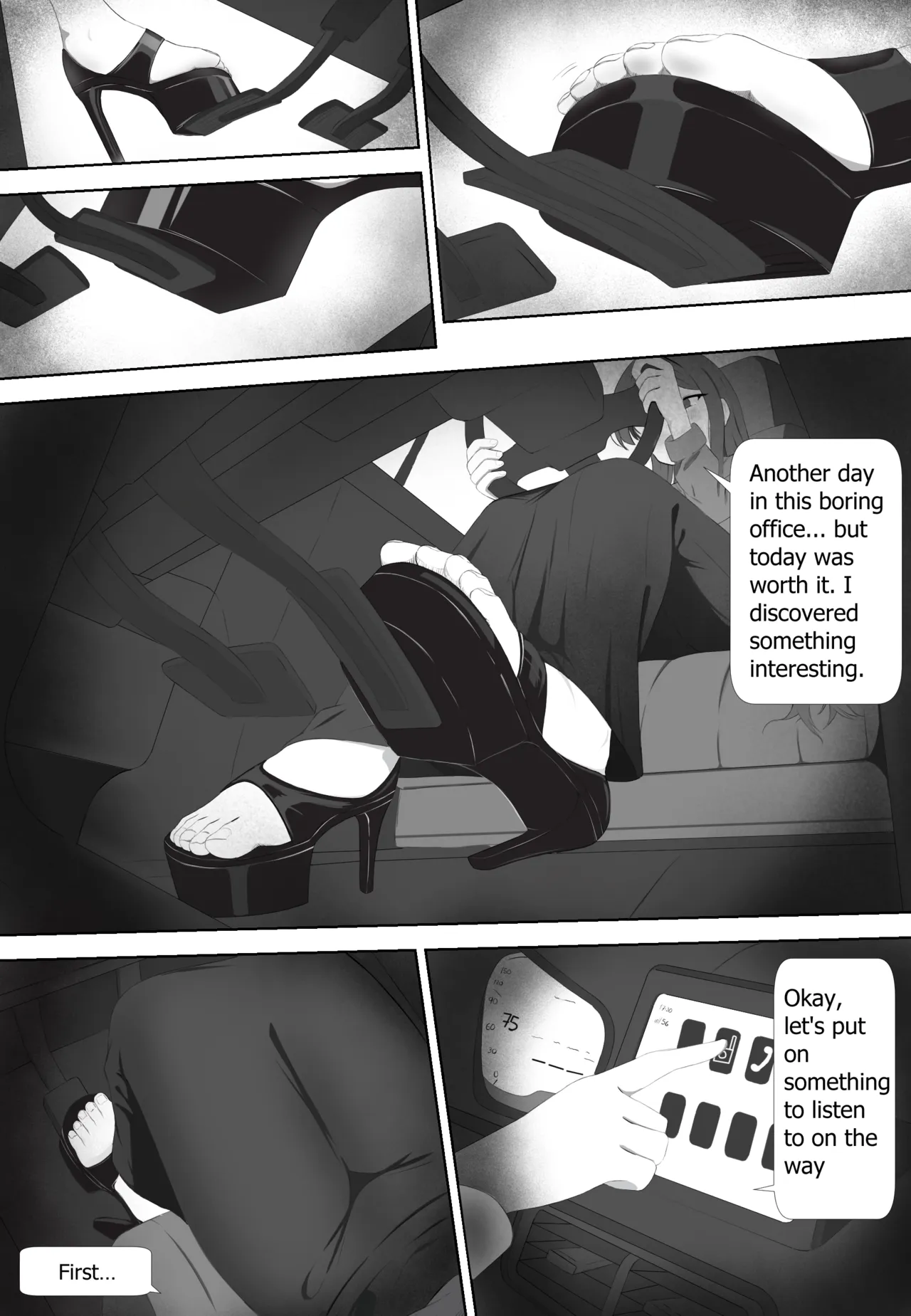 A Young Boss with a Foot Fetish page 6 full