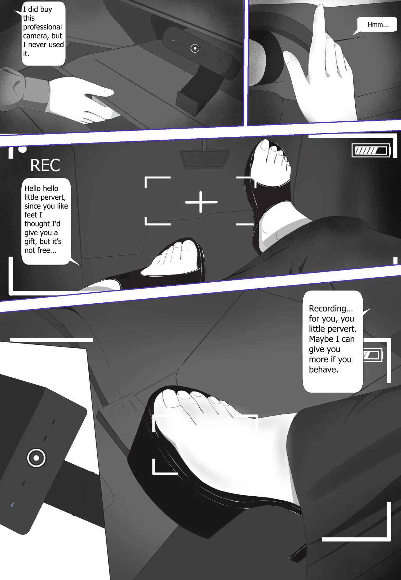 A Young Boss with a Foot Fetish page 8 full