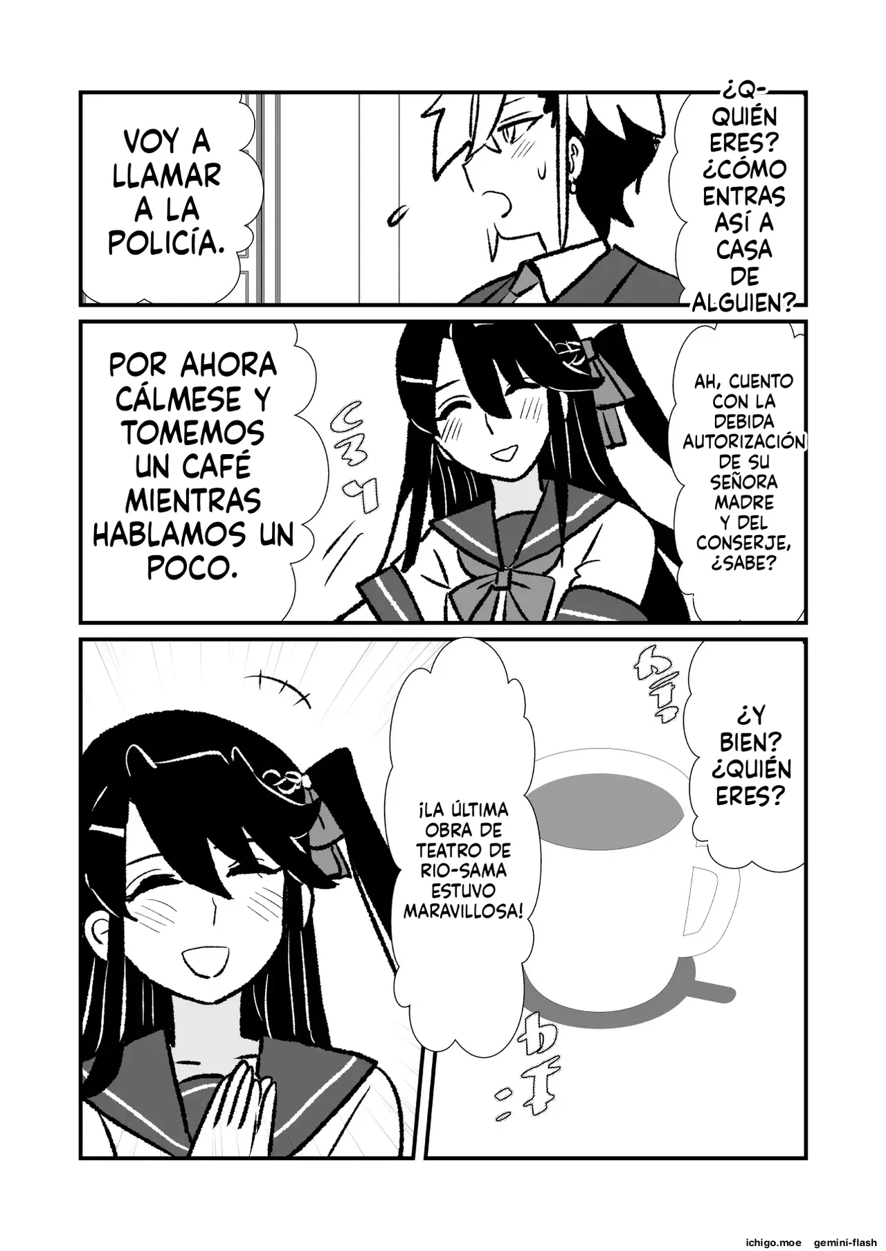 Ouji ♀ ga hime ♂ no akachan un jau hanashi 1  MTL page 6 full