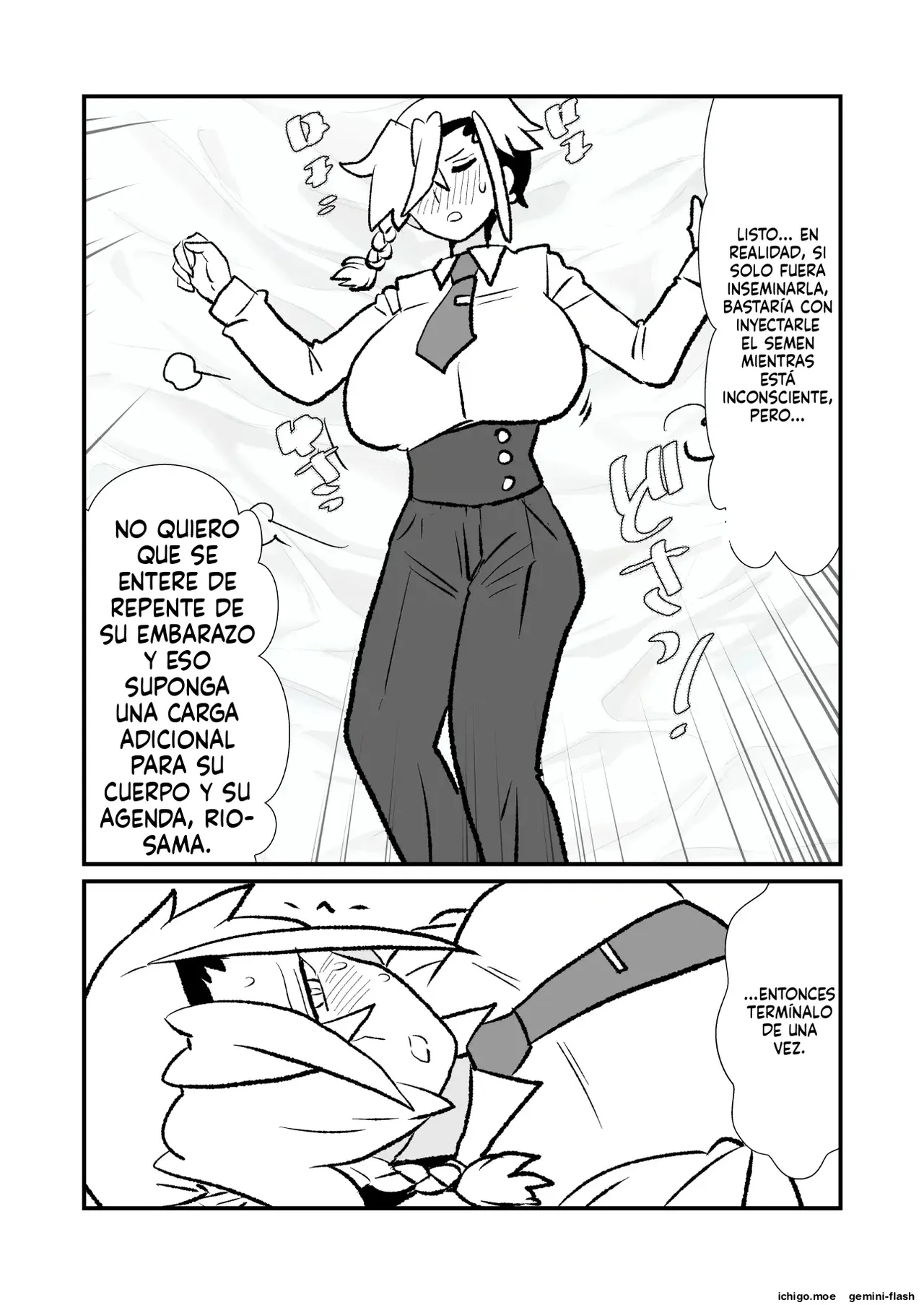 Ouji ♀ ga hime ♂ no akachan un jau hanashi 1  MTL page 9 full
