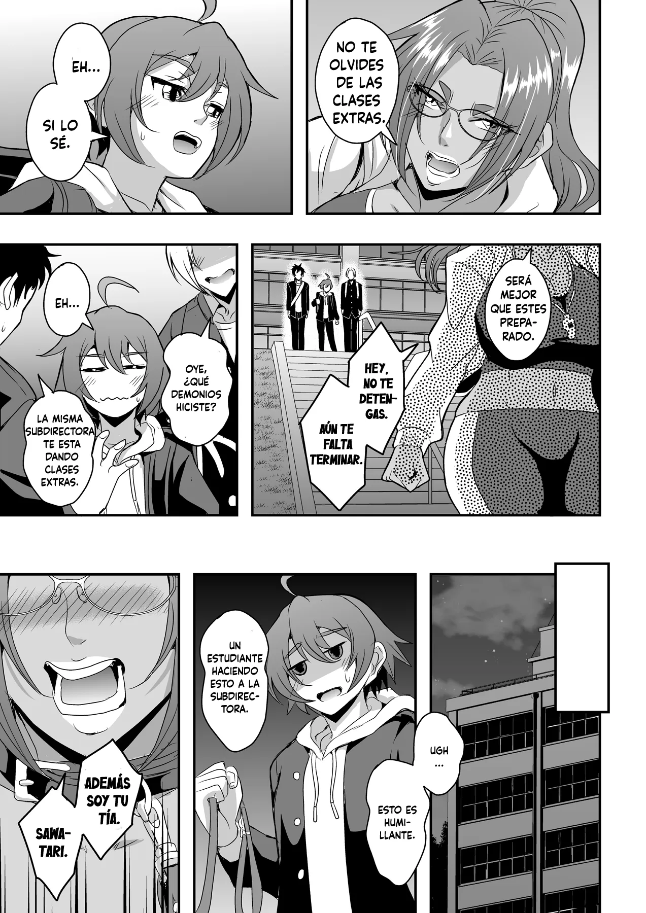 Kyoushi to Mama to Koibito no Kao 3 Oba Onodera Kasumi Hen page 8 full