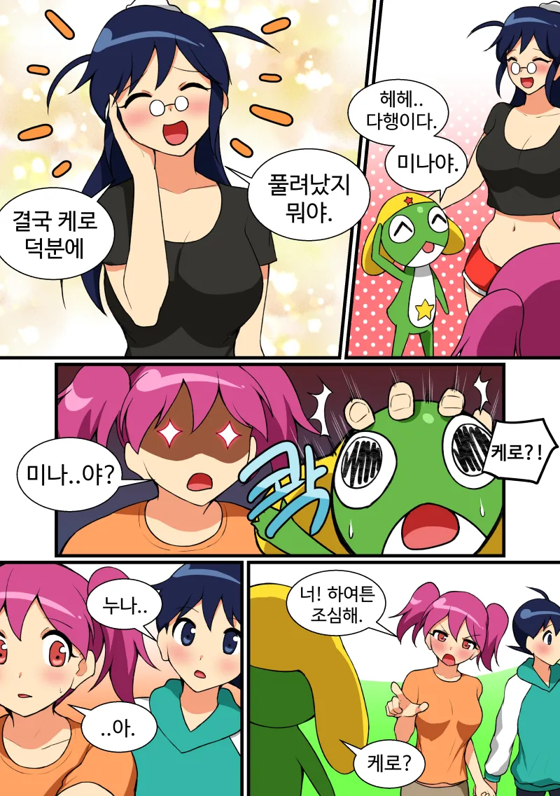 Keroro 1-3 page 8 full