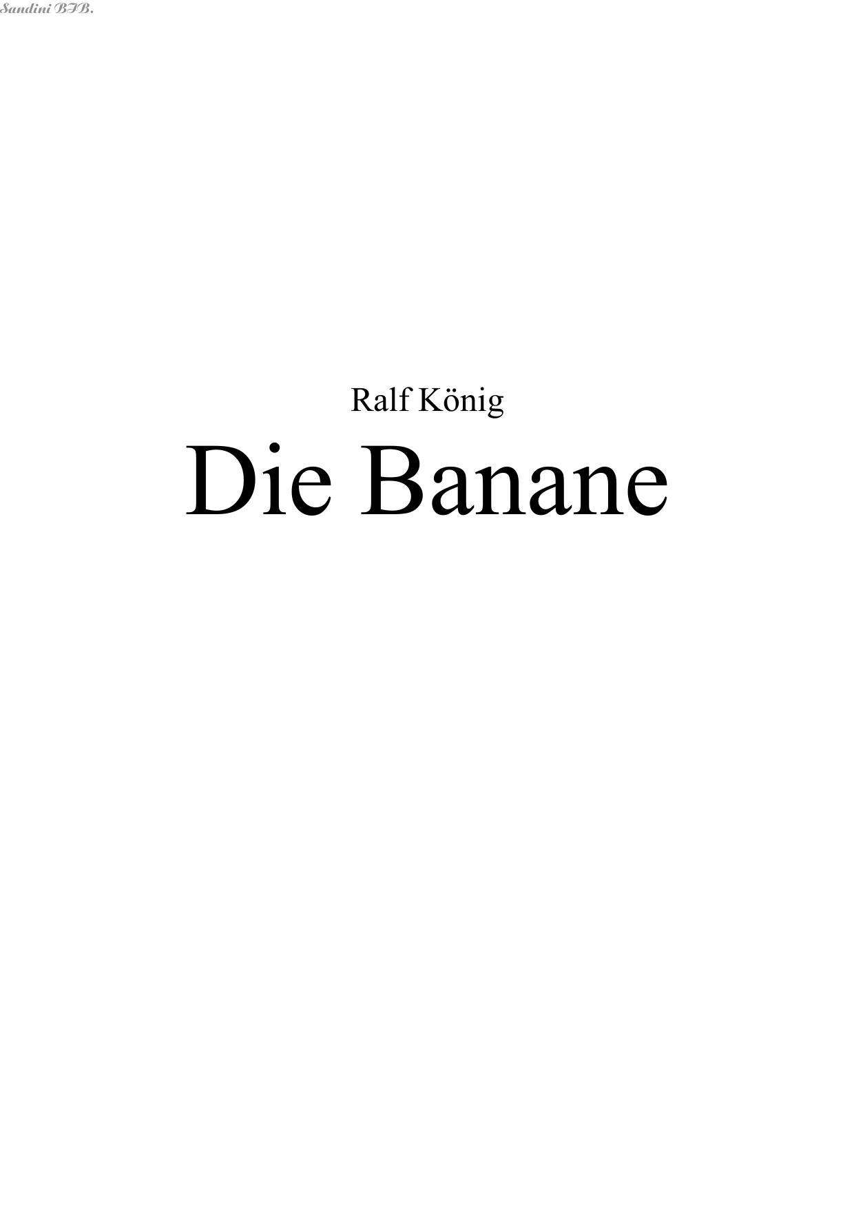 Banane page 1 full