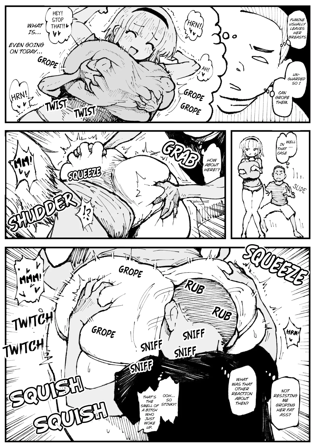 Kaihatsu Chikubi ga Nerawarete Pinch na Fumine page 4 full