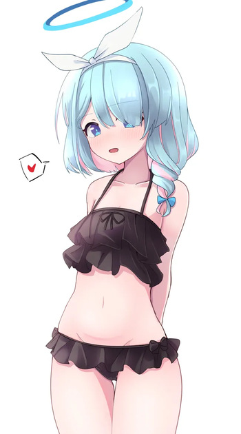 アロナちゃんと黒ビキニ cover