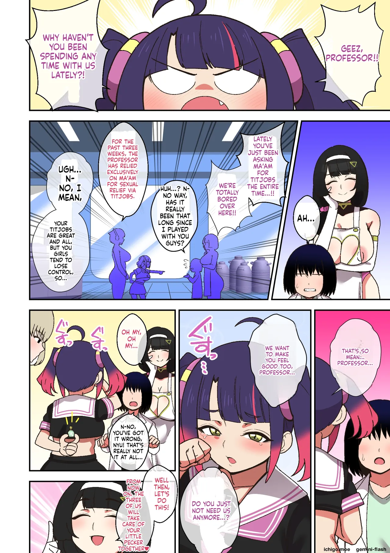 Run Amok!! Paizuri Android 3: Maternal Instincts Run Amok!? | 暴走!!パイズリアンドロイド3～母性暴走!?パイズリアンドロイド編～ page 9 full