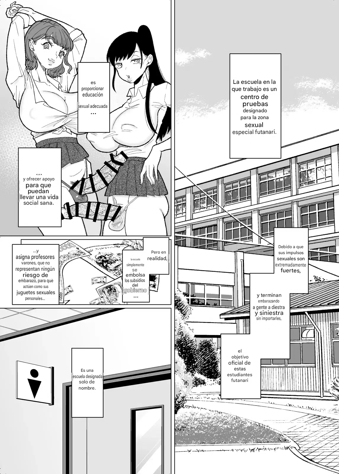 Futanari JK no Seishori Tannin ni Narimashita Español page 5 full