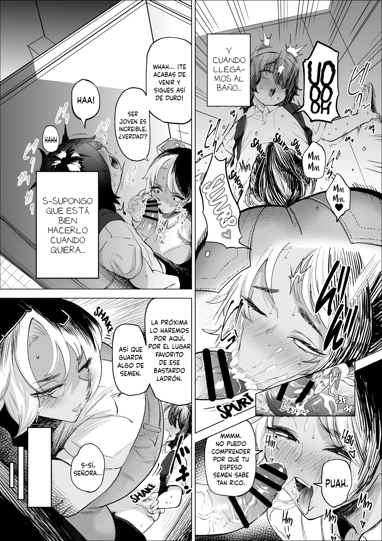 Manbiki Shounen to Part no Hitozuma 1-3 | El niño ladron y la empleada casada 1-3 page 6 full