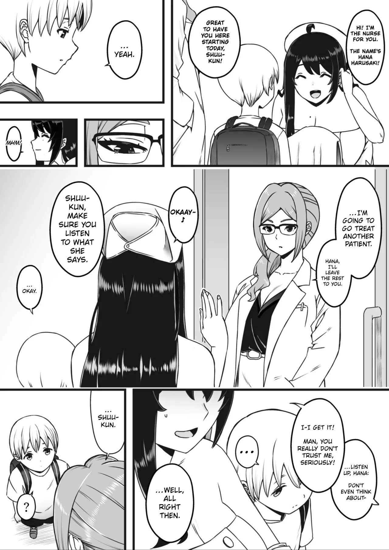 Sperm-Squeezing Clinic Staffed with Total Cumsluts! page 5 full