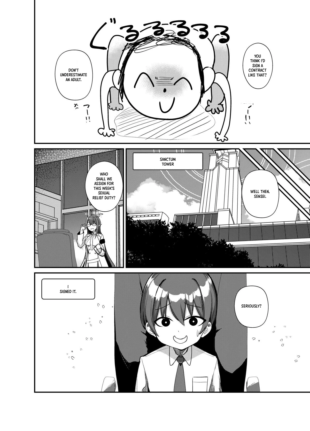 Shota Sensei no Seishori ～Gehena Fuuki Iinkai Shiromi Iori Hen～| Shota-sensei's Sexual Relief Log ~Gehenna Disciplinary Committee: Shiromi Iori Chapter~ page 4 full