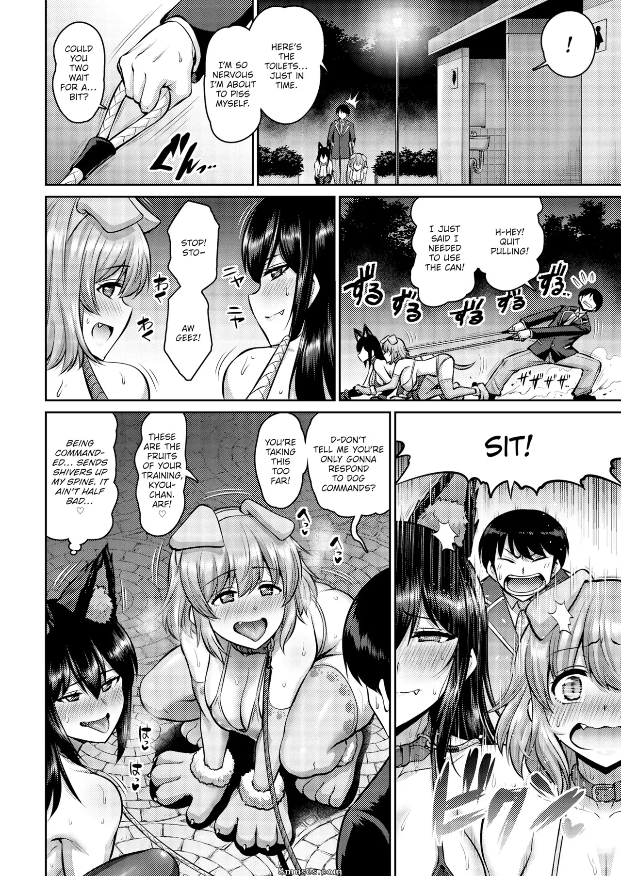 More &amp; More Doggy X2 Girls page 8 full