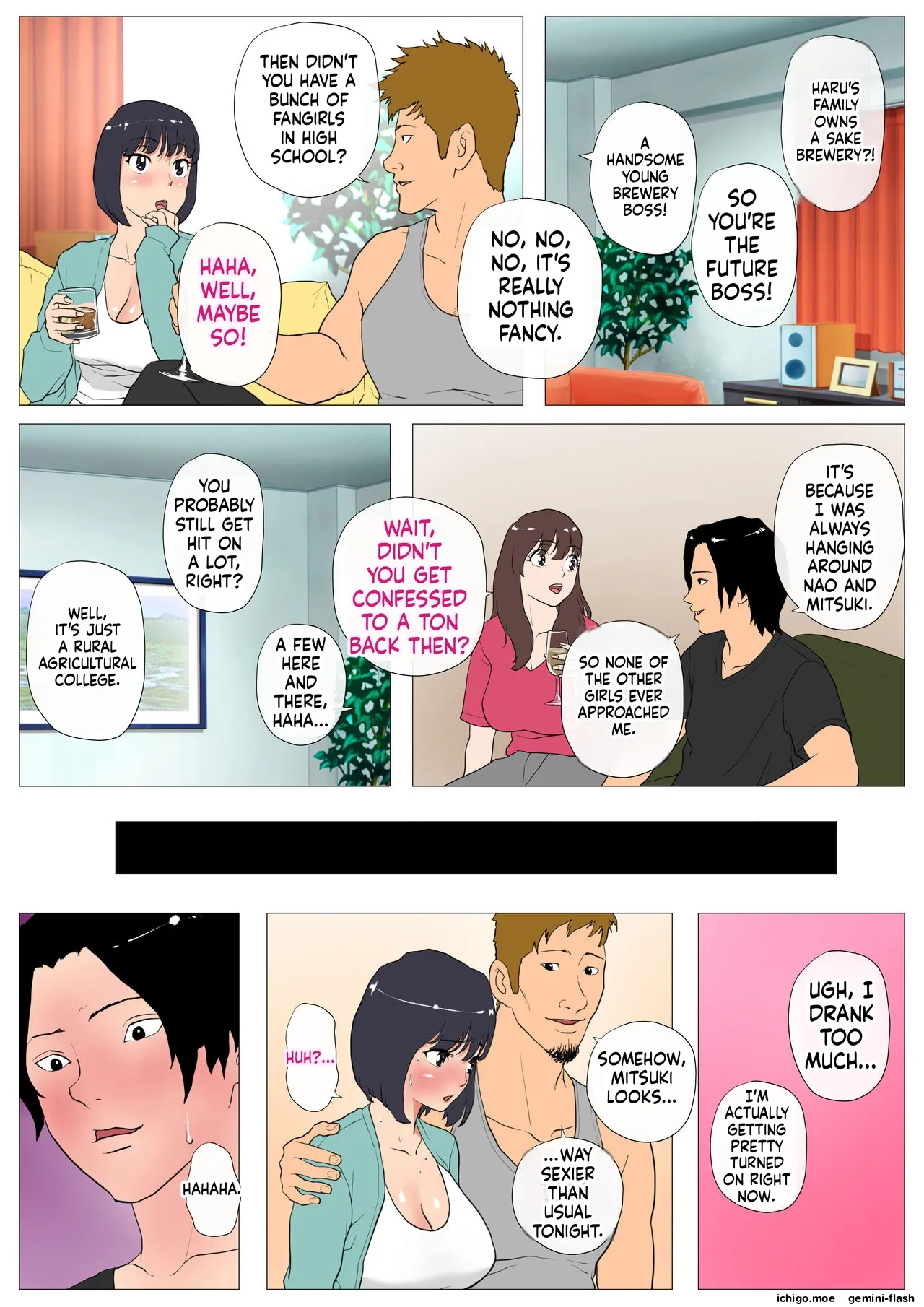 Joukyou Share House 2 ~Honmono no Osu o Shitte shimatta Kanojo~ | TOKYO SHAREHOUSE 2 - MY GIRLFRIEND, AWAKENED BY A REAL ALPHA page 4 full