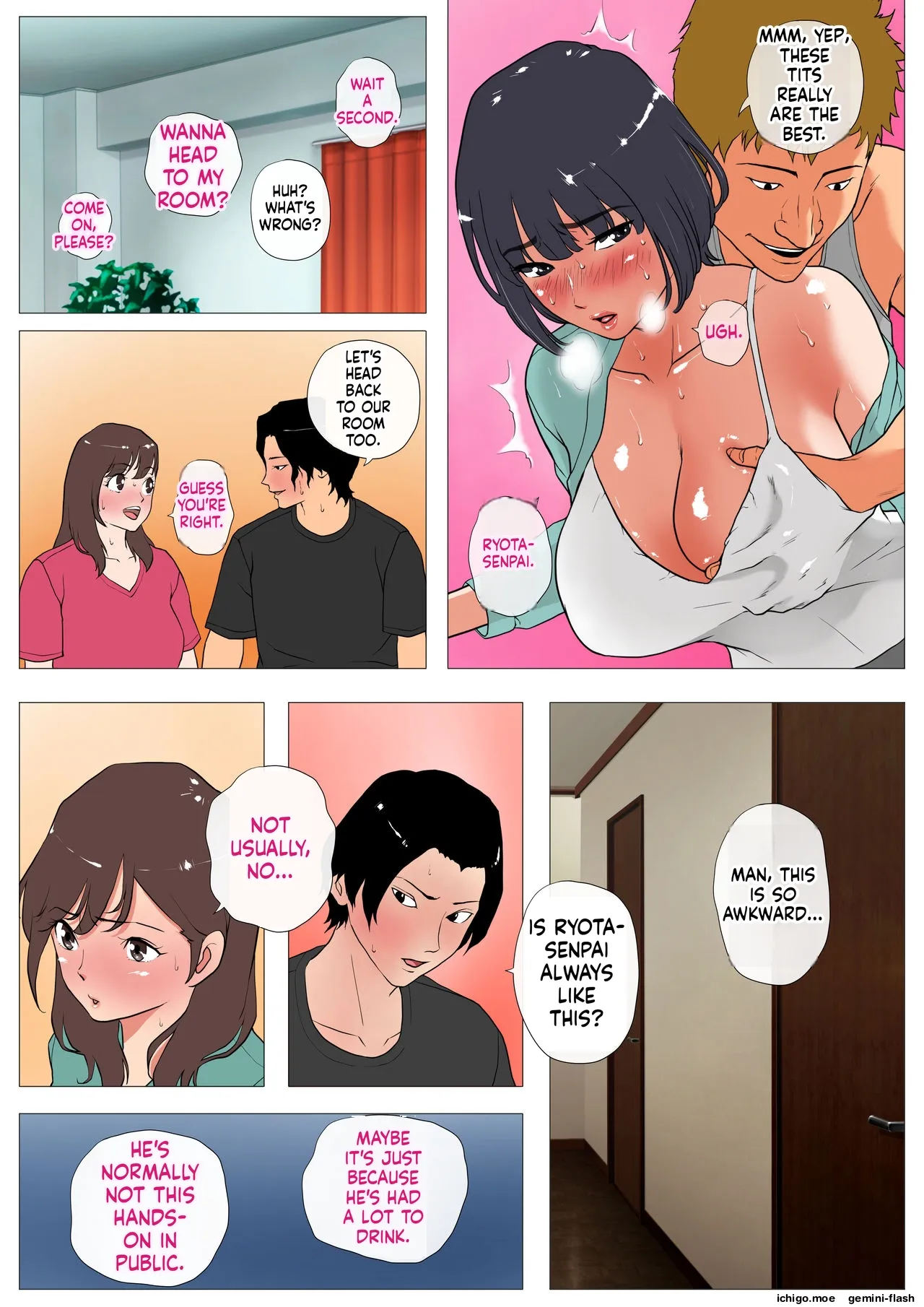 Joukyou Share House 2 ~Honmono no Osu o Shitte shimatta Kanojo~ | TOKYO SHAREHOUSE 2 - MY GIRLFRIEND, AWAKENED BY A REAL ALPHA page 5 full