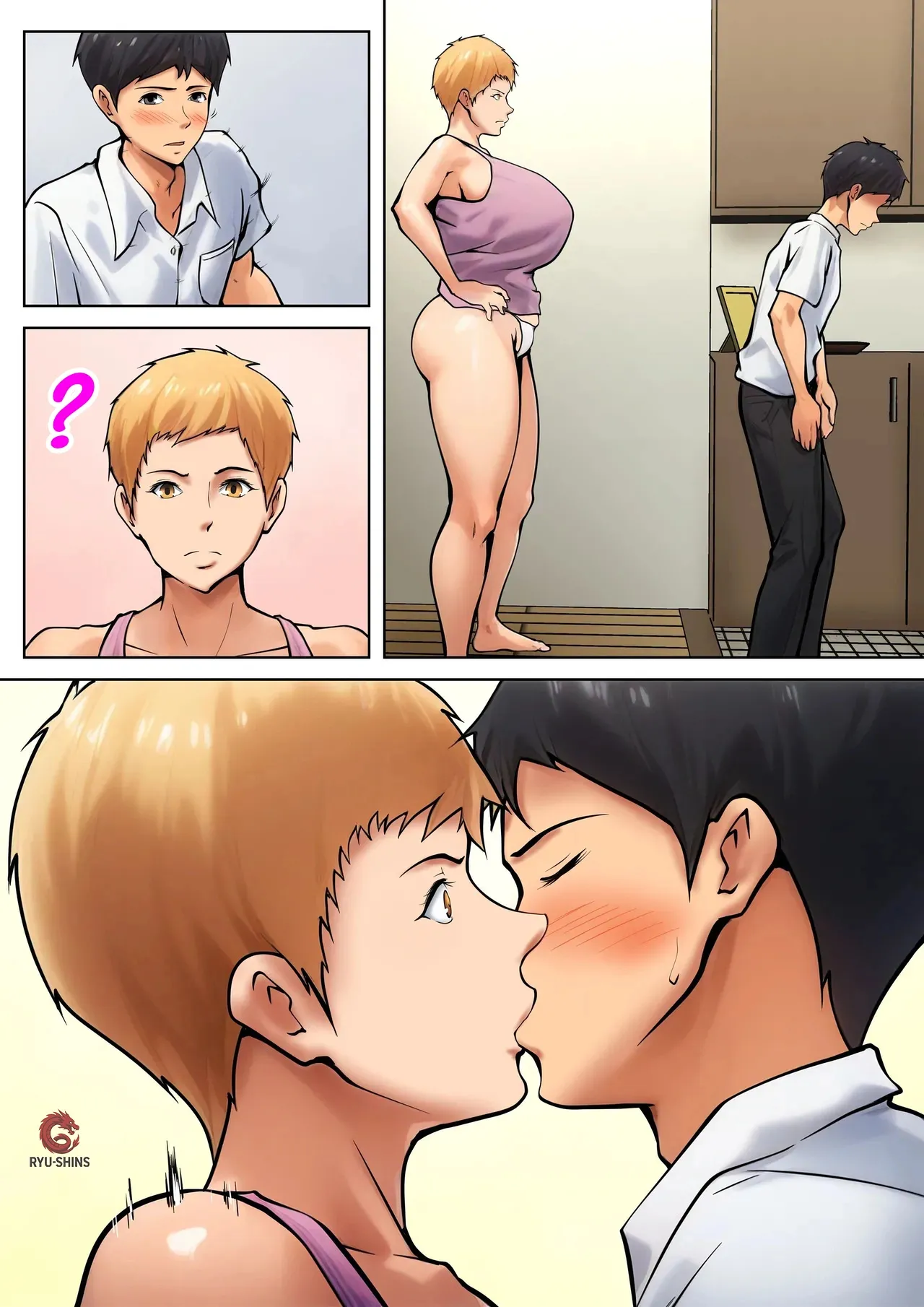 Giri no Oyako ga Doukyou Shitereba Kitto kou 3｜El Destino Inevitable de la Convivencia Entre una Madre y su Hijastro 3 page 3 full