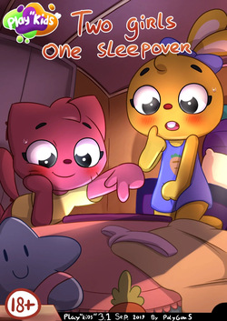 Playkids comic, Two girls One sleepover