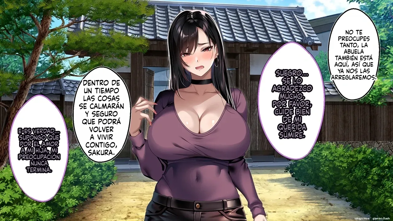 Namaikina magomusume o wakarasete muriyari haramaseta-banashi  MTL page 9 full
